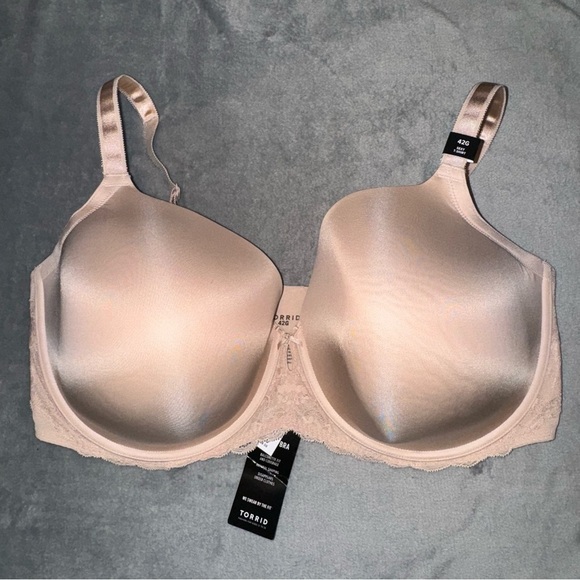 New with Tags Torrid Sexy T-shirt Bra Tan 42G - Picture 1 of 10